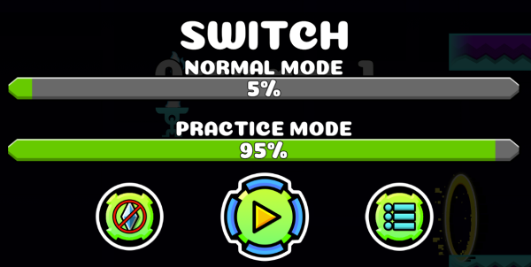 Game Modes in Geometry Dash Switch