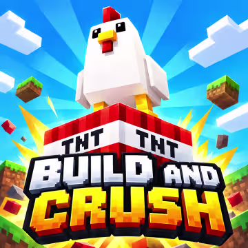 Thumbnail game - Build and Crush