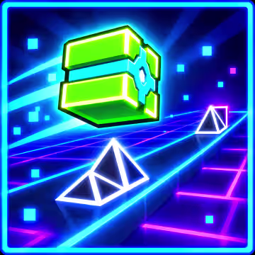 Thumbnail game - Geometry Dash 3D