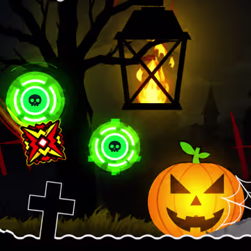 Geometry Dash Happy Halloween