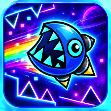 Thumbnail game - Geometry Neon Dash