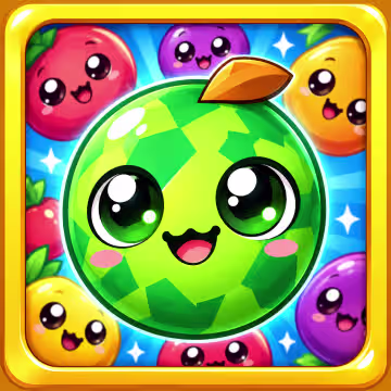 Thumbnail game - Merge Melons