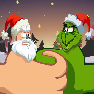 Thumbnail game - Thumb Fighter Christmas